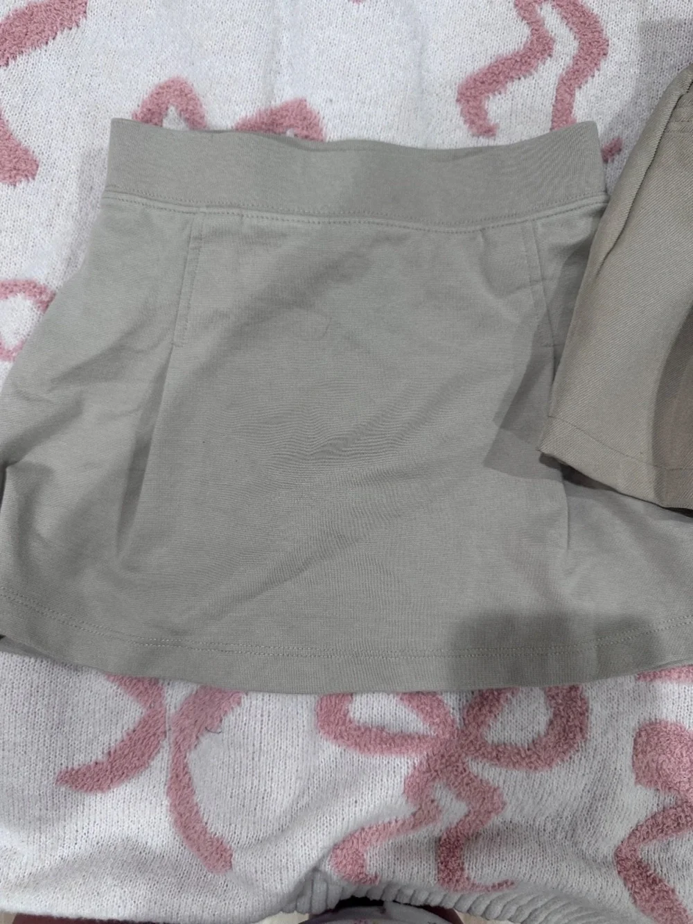 Girls Khaki School Uniform Skort Bundle Wonder Nation & Nautica Sizes 5 & 6